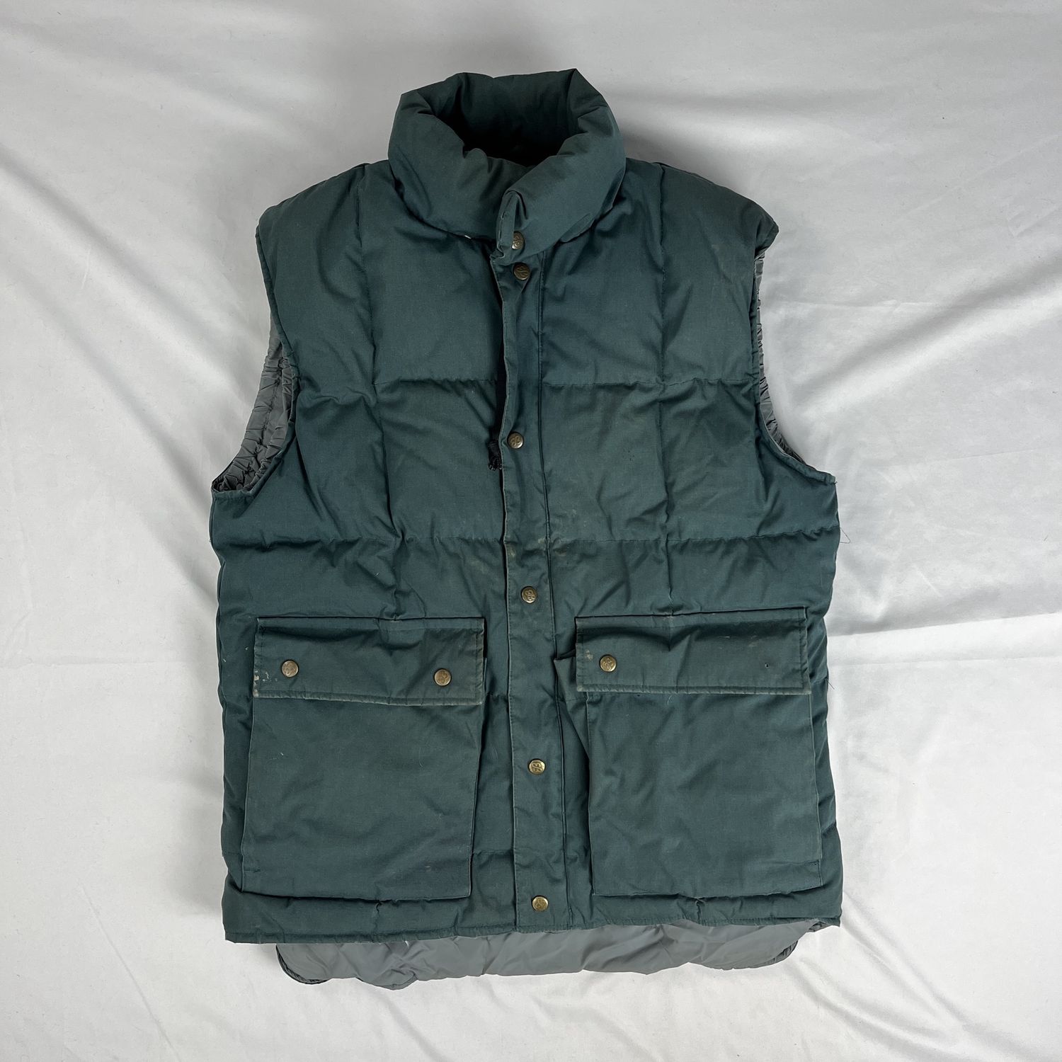goose down 80s puffer vest