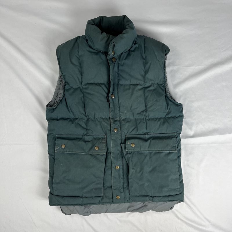 goose down 80s puffer vest