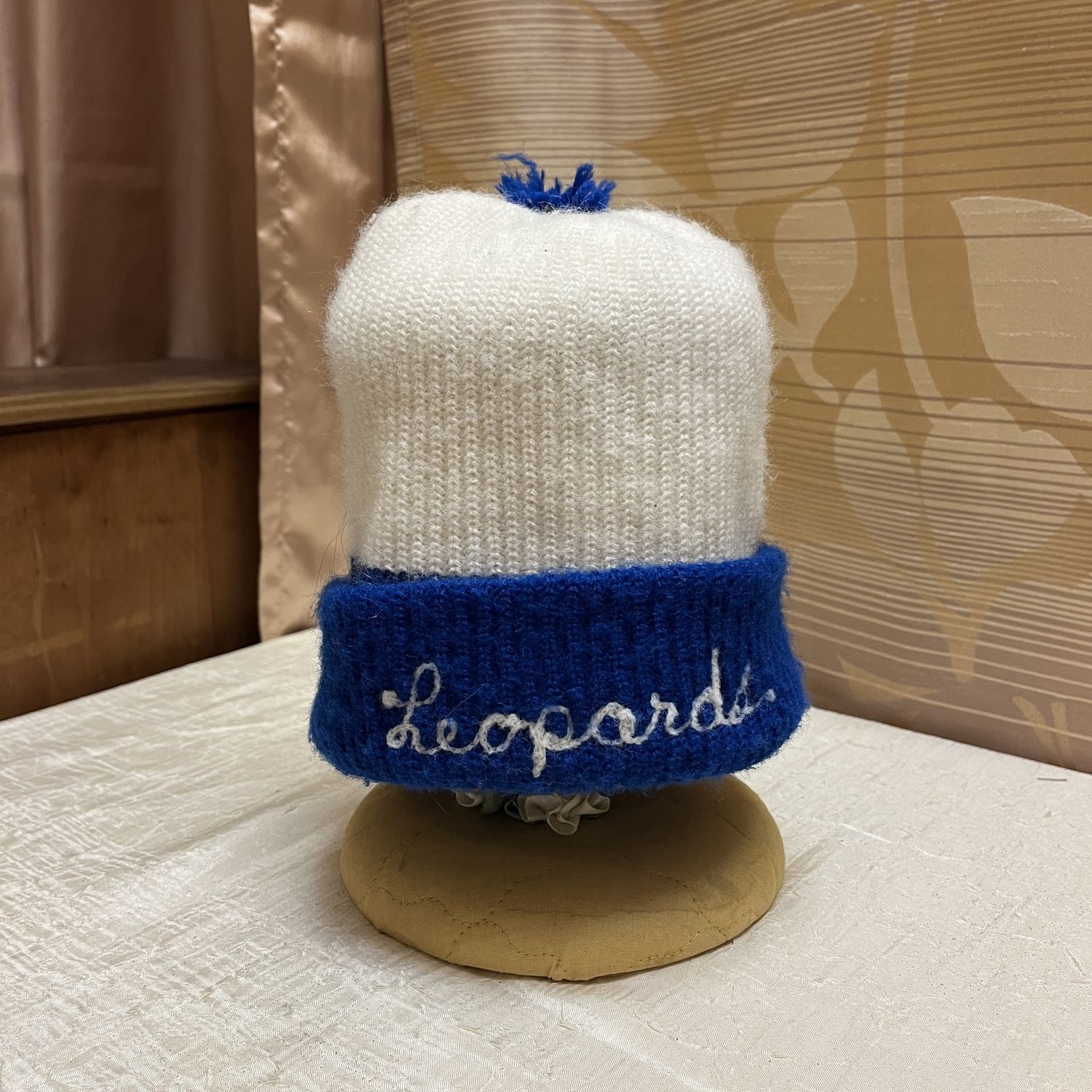 80s leopards hat