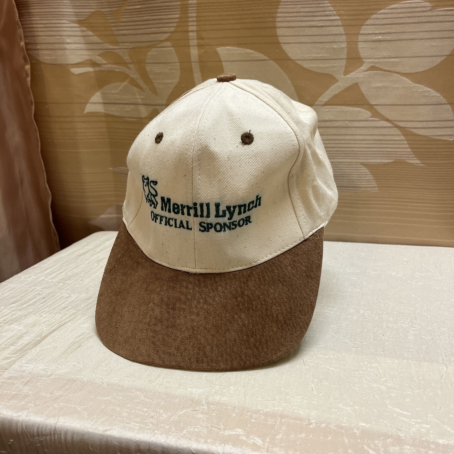 merrill lynch tan hat