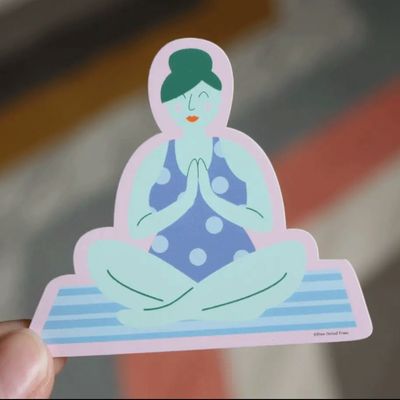 Yoga Vinyl Decal Sticker