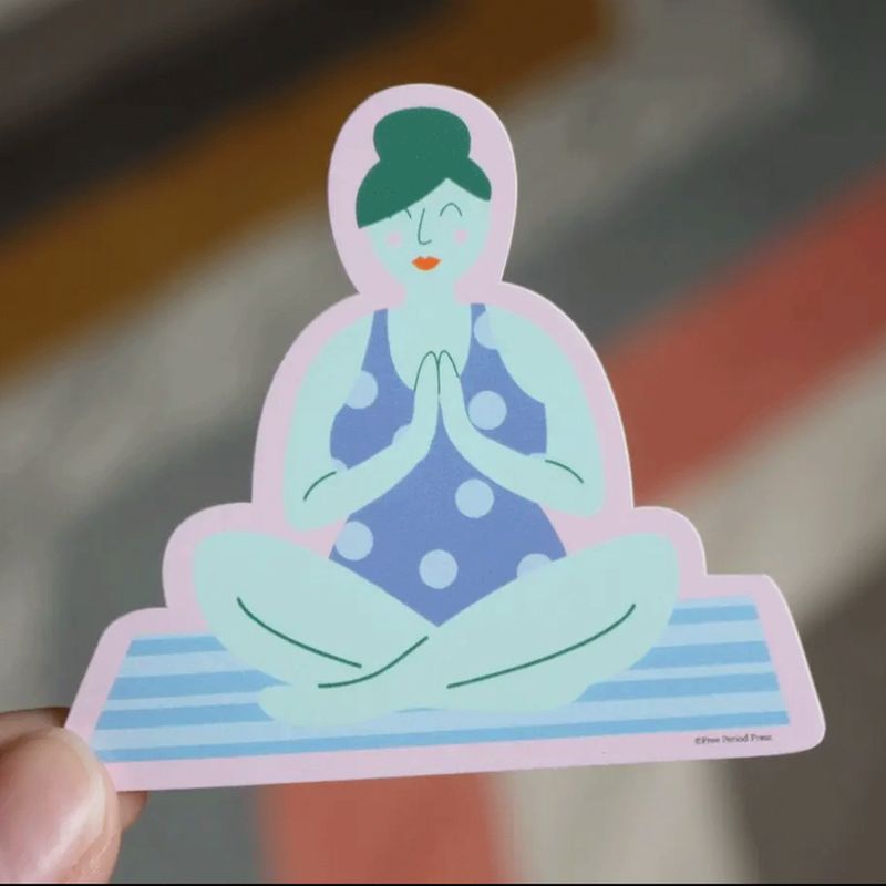 Yoga Vinyl Decal Sticker