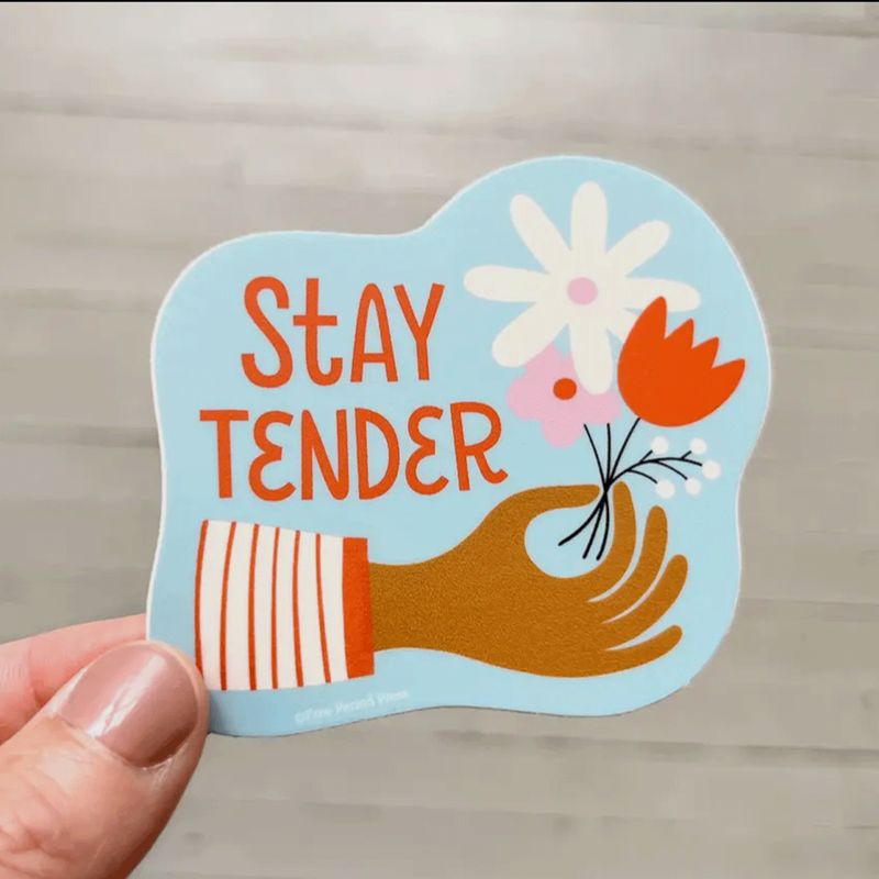 Stay Tender Vinyl Decal Sticker