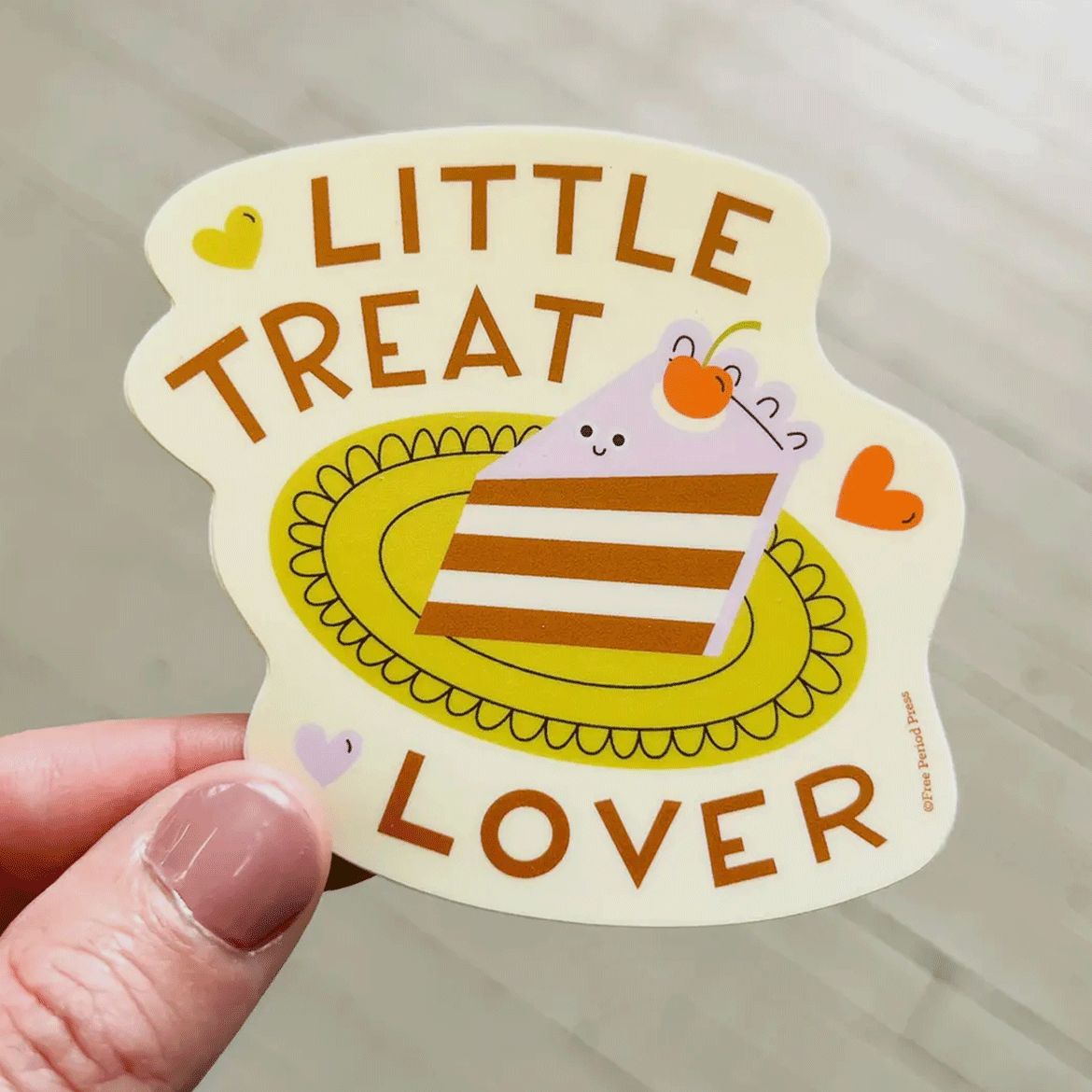 Little Treat Lover Vinyl Decal Sticker