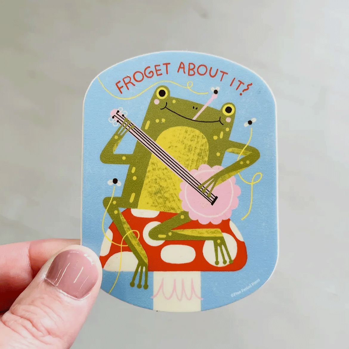 Froget About It Vinyl Decal Sticker