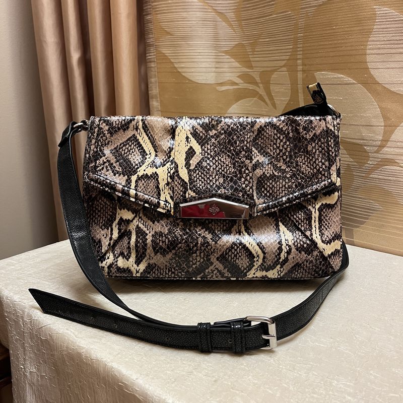 snake skin bag