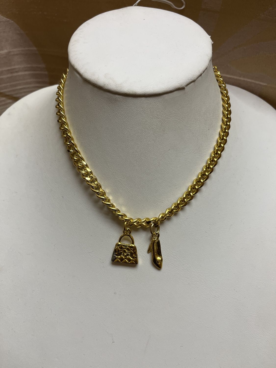 the girl charm necklace