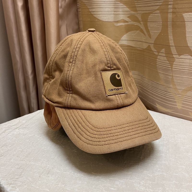carhartt hunting insulated trapper hat ear flap patch