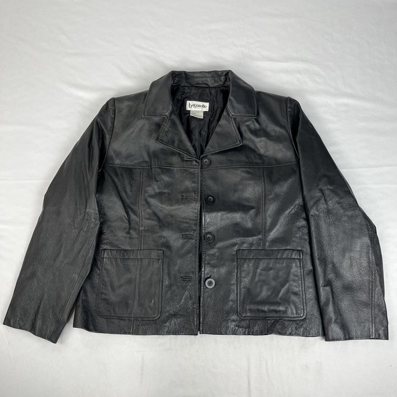 bagatelle black leather jacket