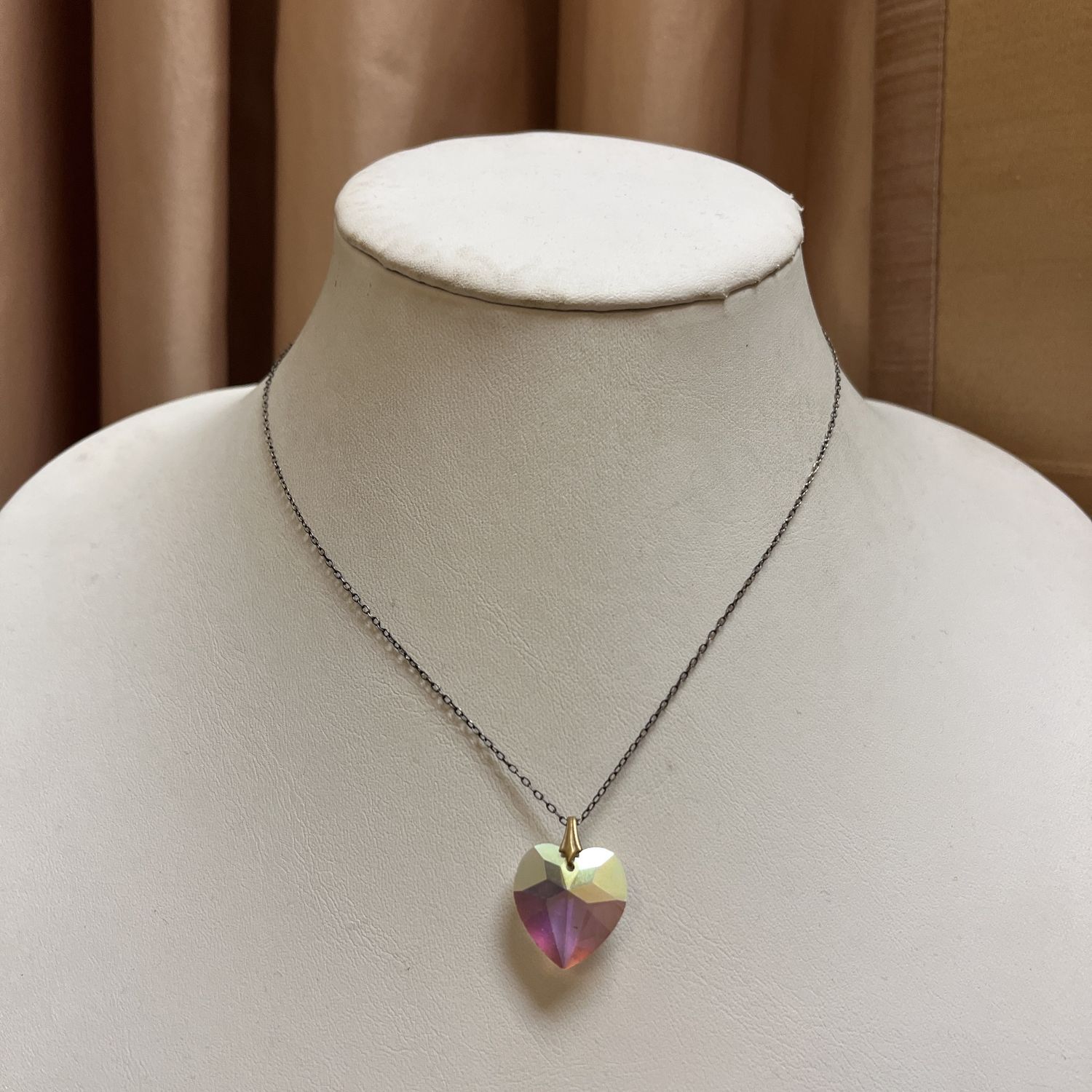 Diamond Heart Pendant Necklace