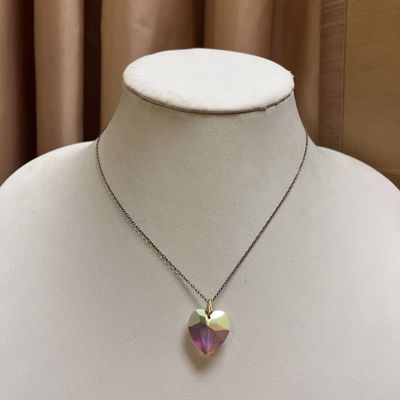 Diamond Heart Pendant Necklace