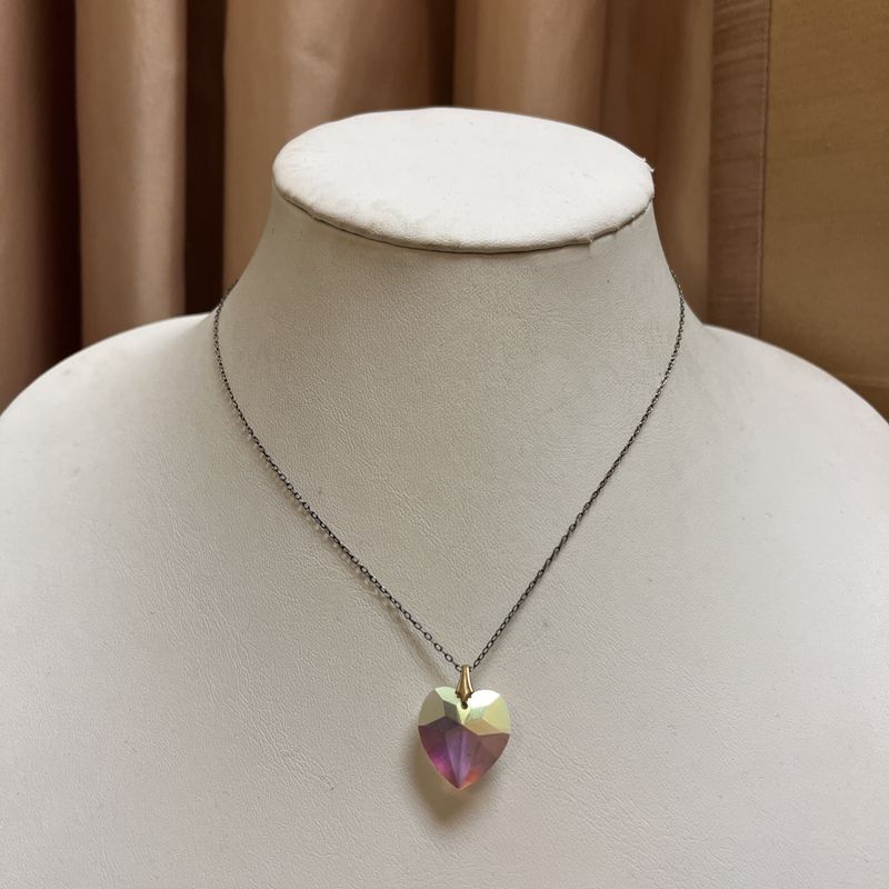 Diamond Heart Pendant Necklace