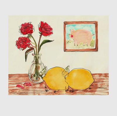 Print - &quot;Two Lemons&quot;