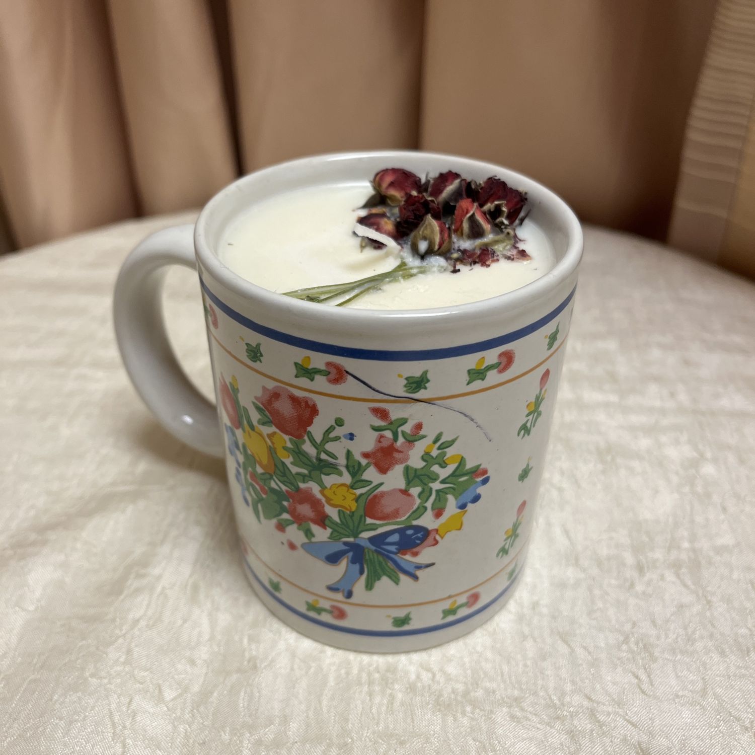 Bouquet Candle Mug