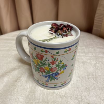 Bouquet Candle Mug