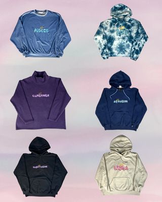 Bratz Embroidery Up-cycled Sweatshirt