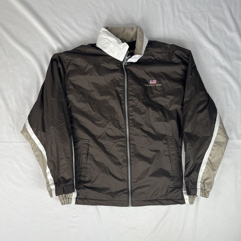 brown polo puffer