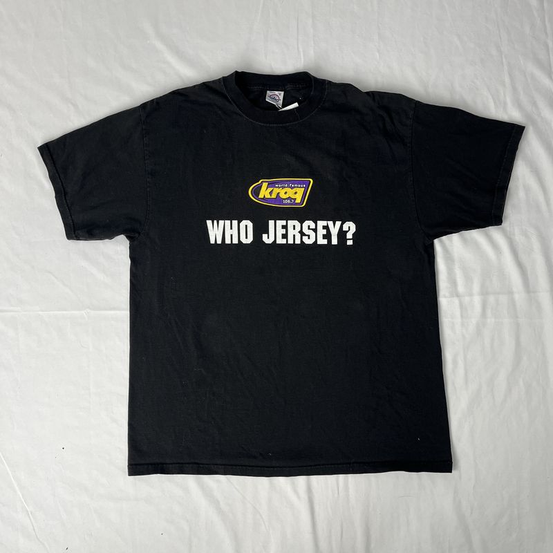 Who Black Jersey Tee