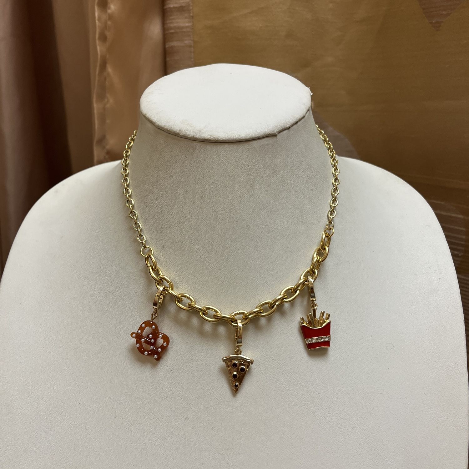 fast food necklace