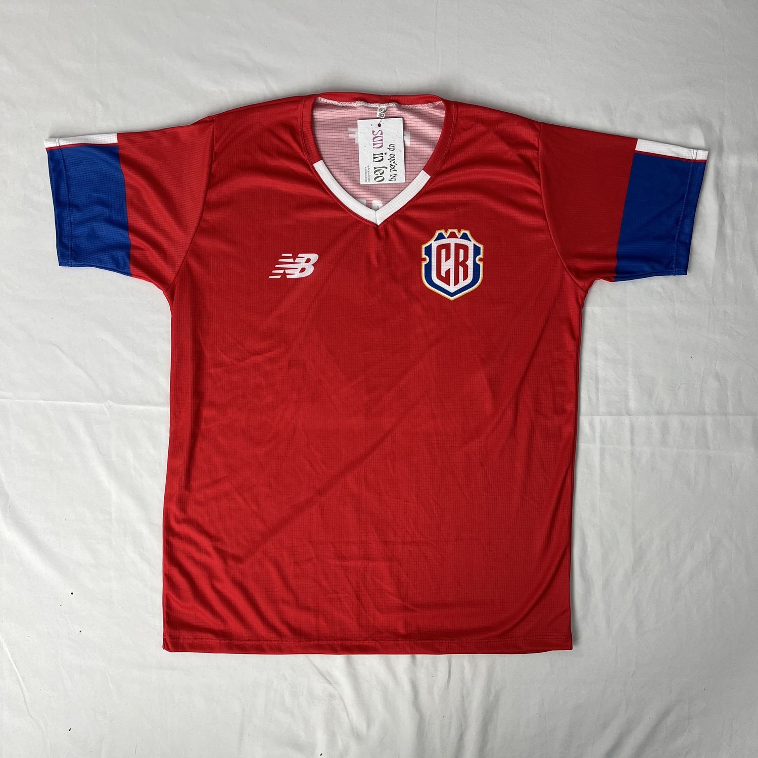 #12 red soccer jersey