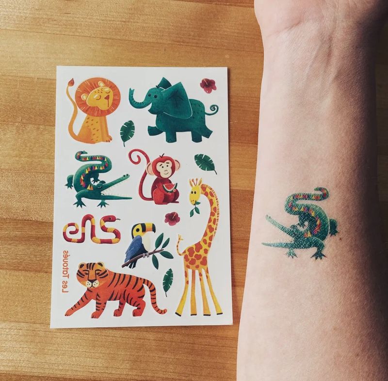 The Jungle - Temporary tattoos