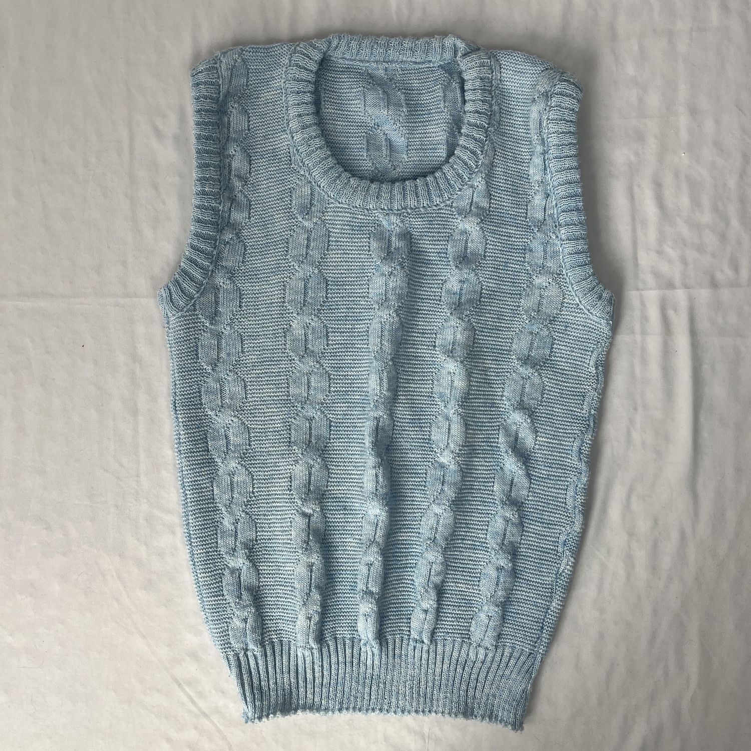 Baby Blue Sweater Vest