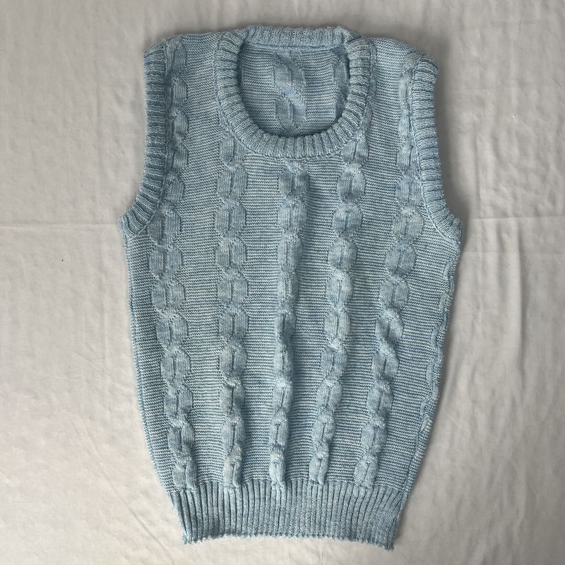 Baby Blue Sweater Vest