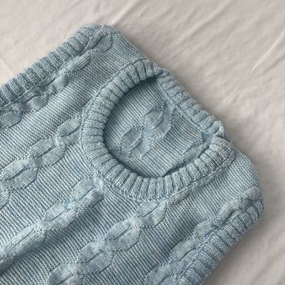 Baby Blue Sweater Vest
