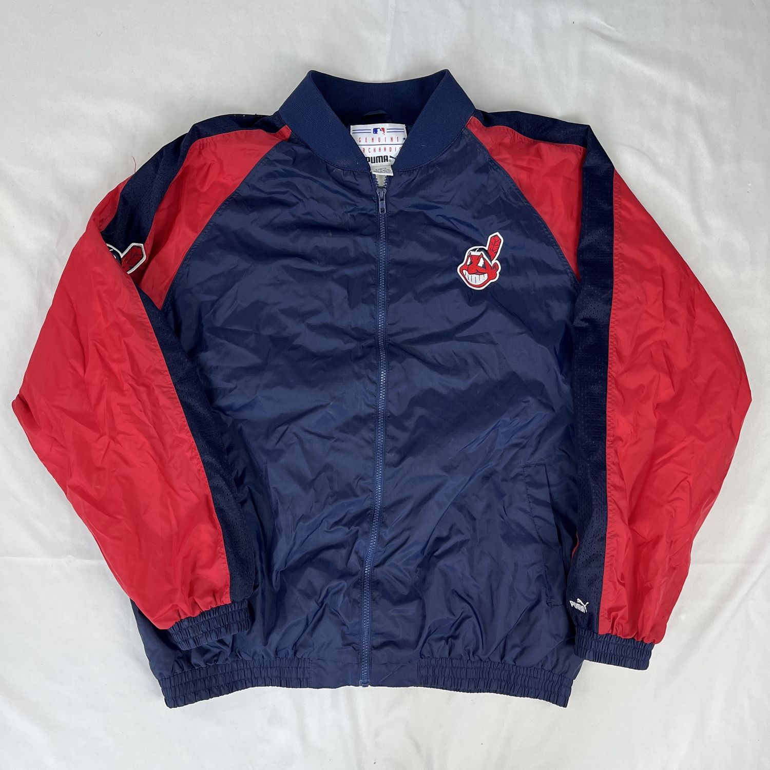 indians windbreaker