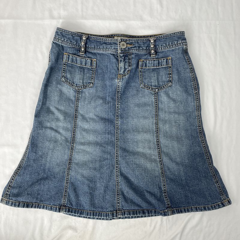 perfect y2k denim skirt