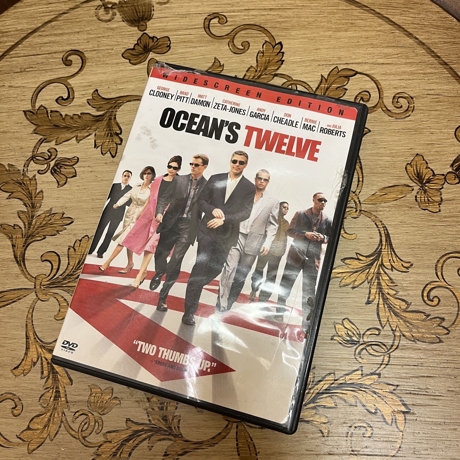 Oceans twelve dvd