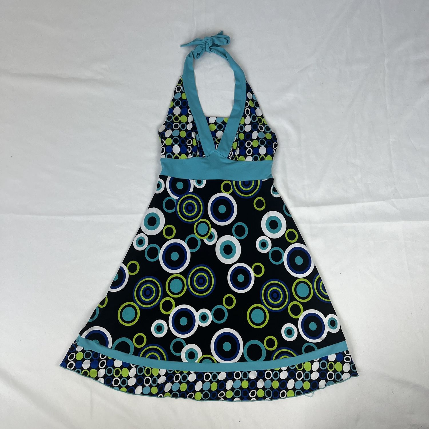 cool toned circle dress
