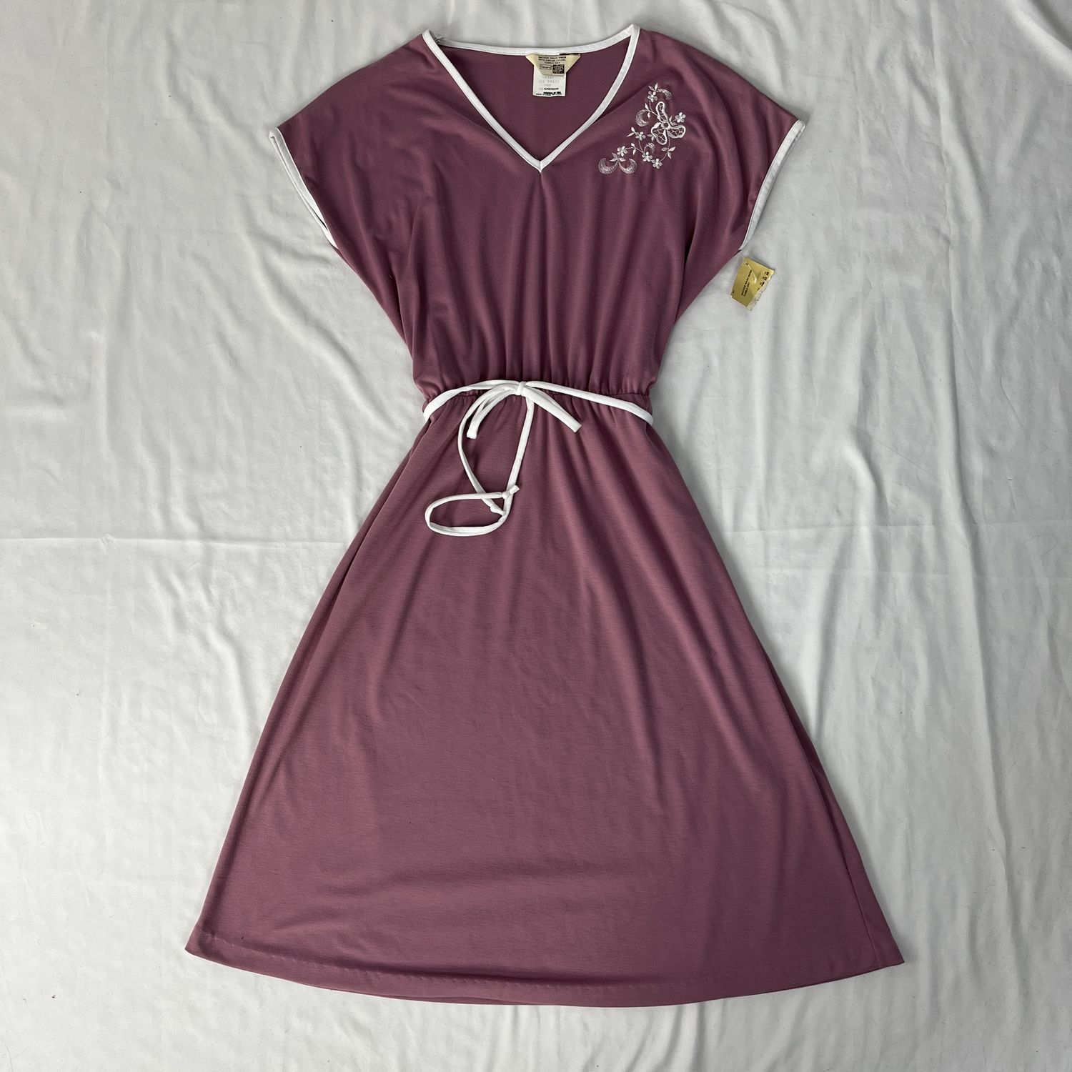 mauve maxi dress