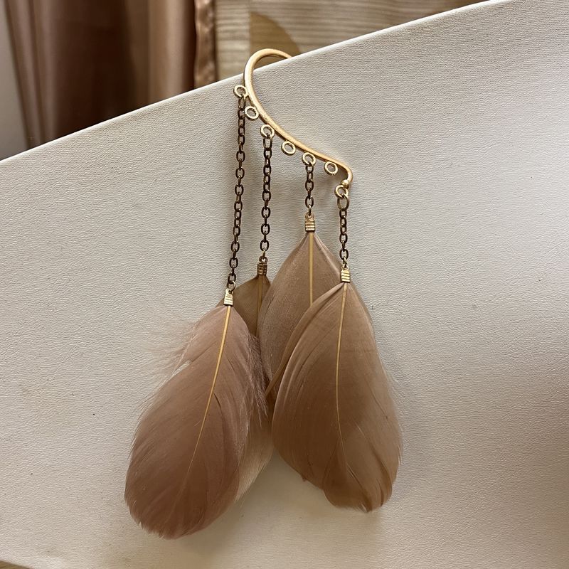 feather ear cuff