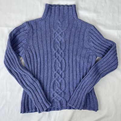 Lilac Turtleneck Sweater