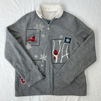 Cardinal Zip-Up