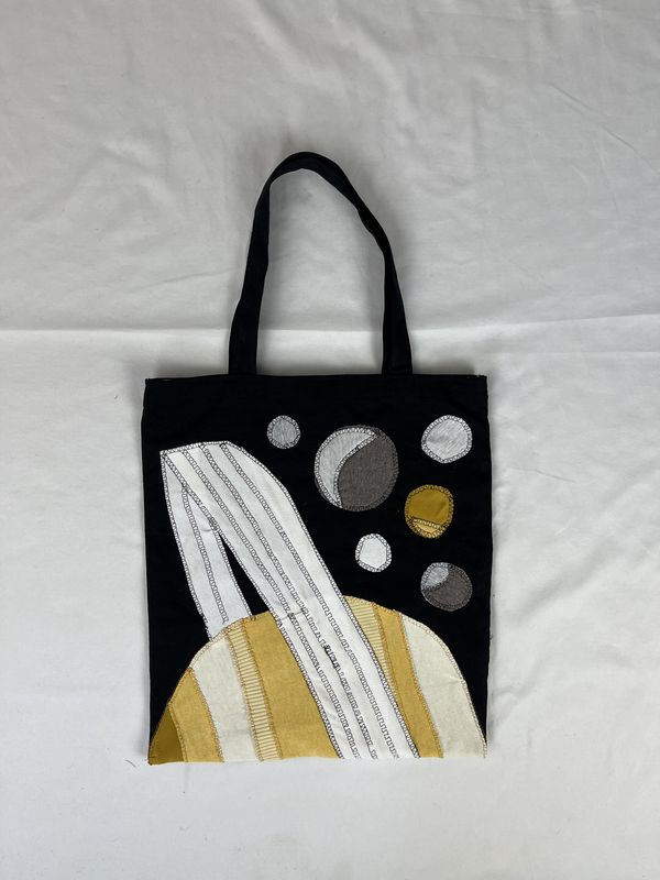 Saturn Space Tote Bag