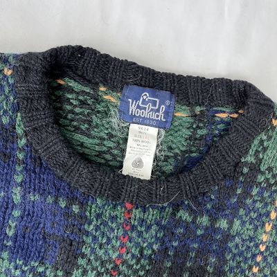 Knitted Tartan Sweater