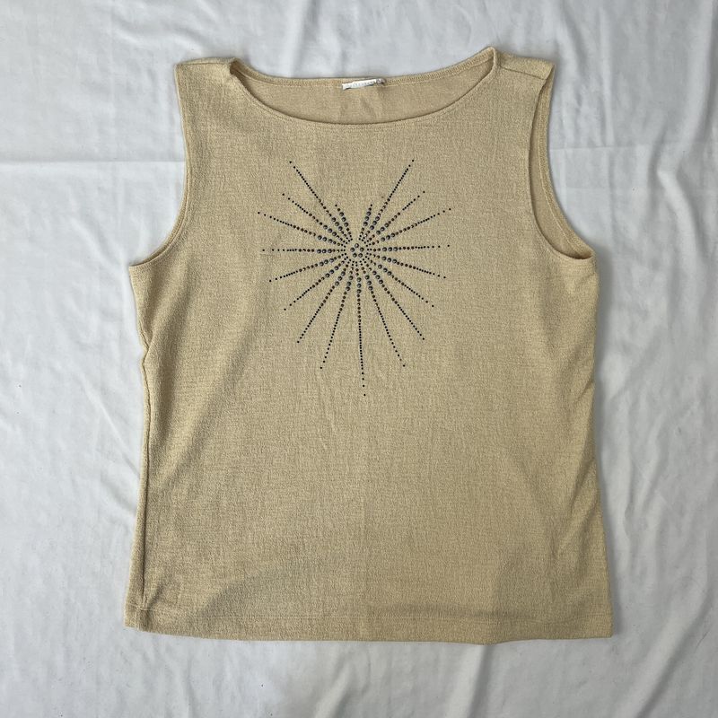 star beaded tank