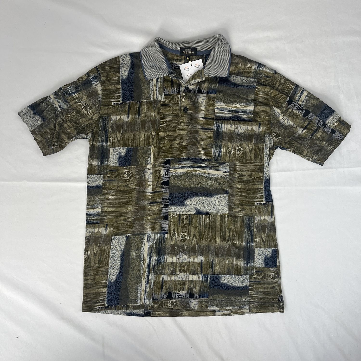 knit 3/4 collared top