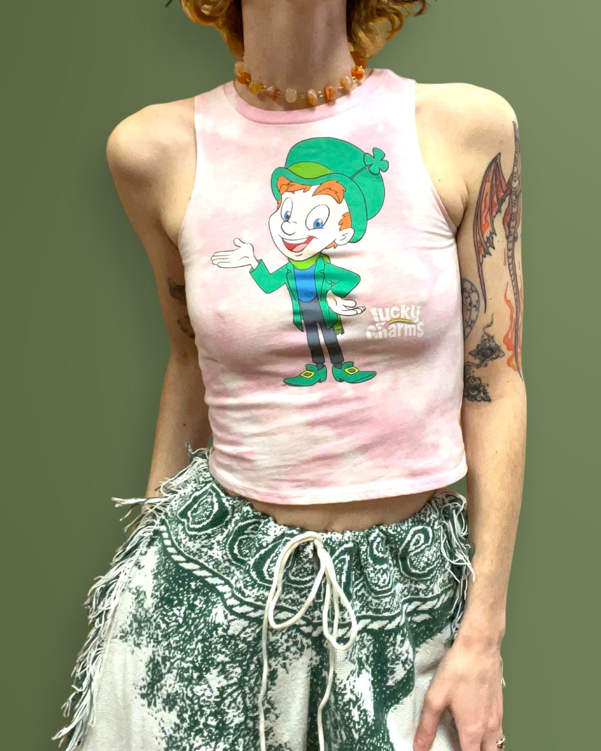 lucky charms baby tee