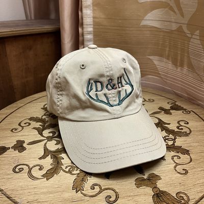 D&amp;H tan antler hat
