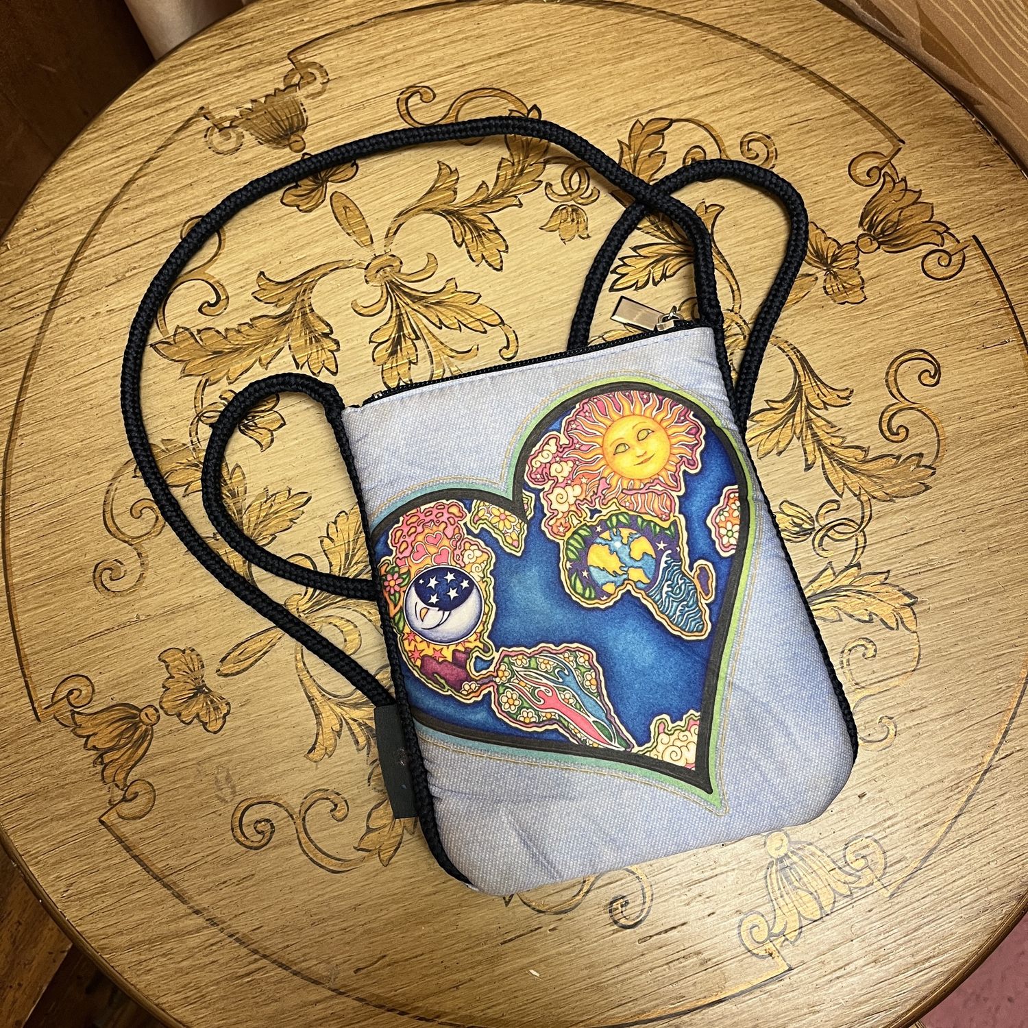 earth crossbody pouch
