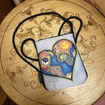 earth crossbody pouch