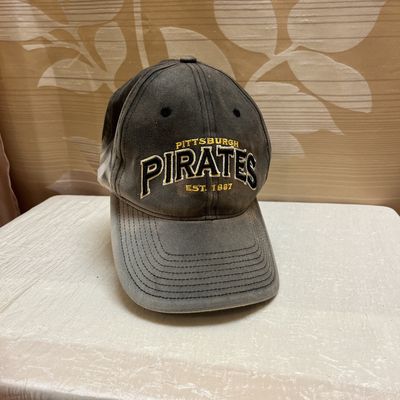 sun bleached pittsburgh pirates hat