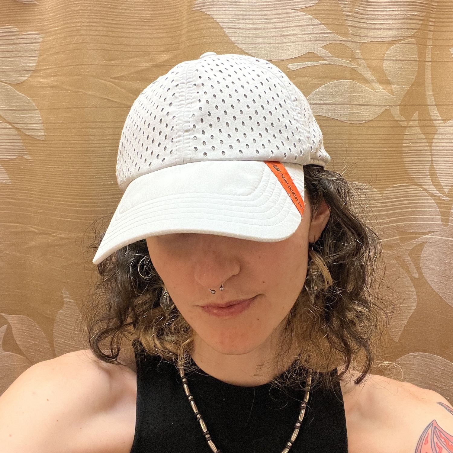 off white new balance jersey hat