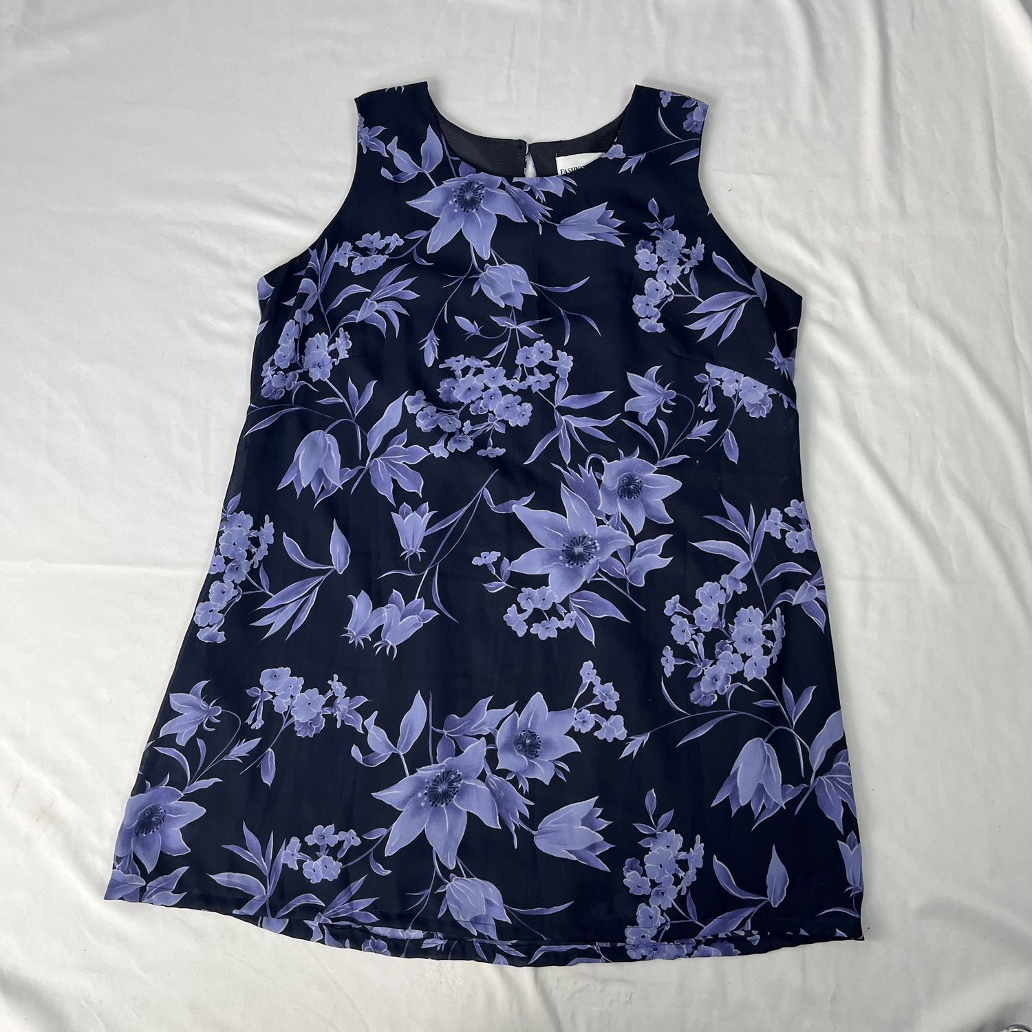 lavender floral dress