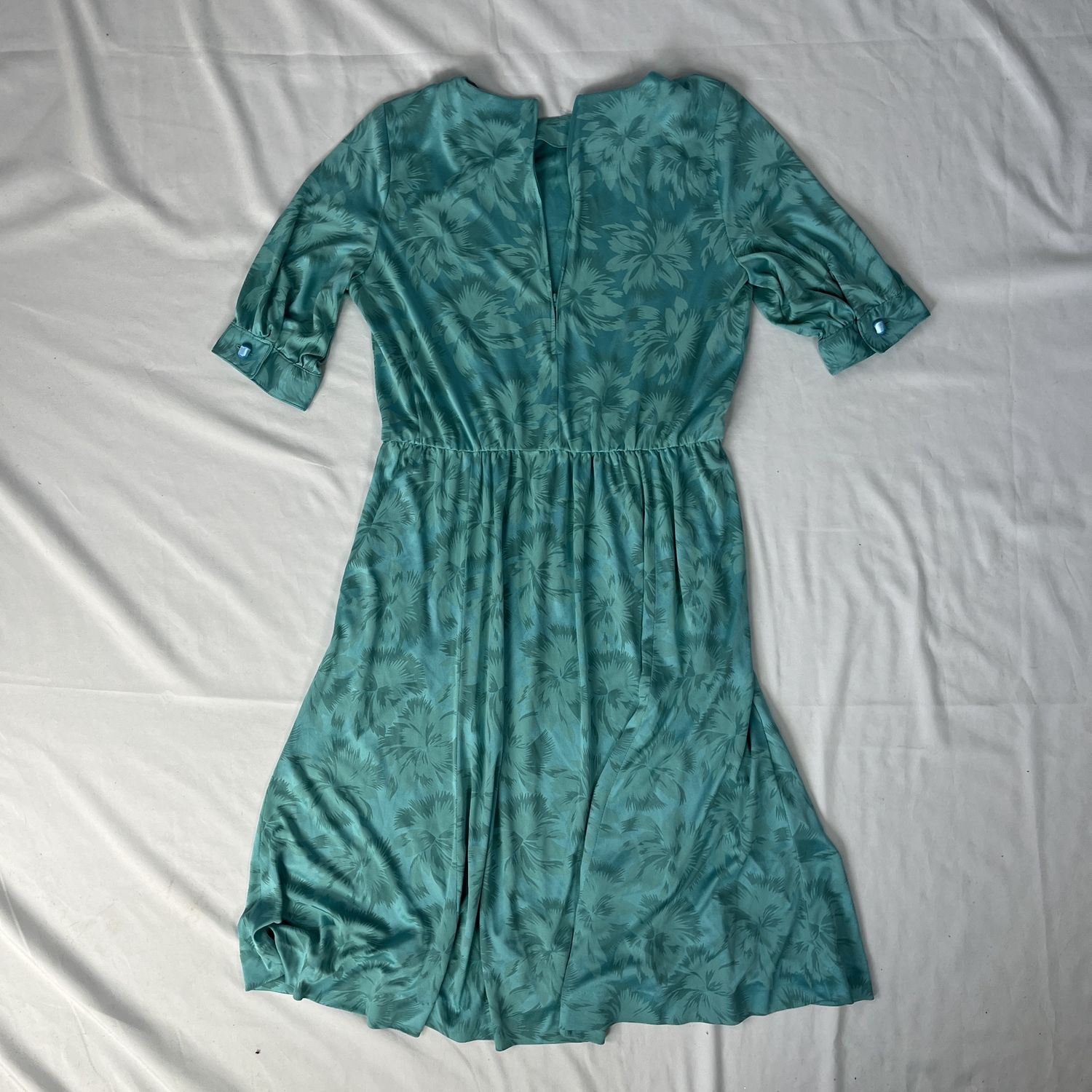 palm springs blue summer dress