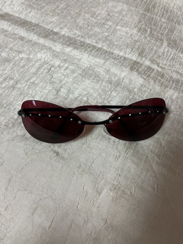 pink crystal sunglasses