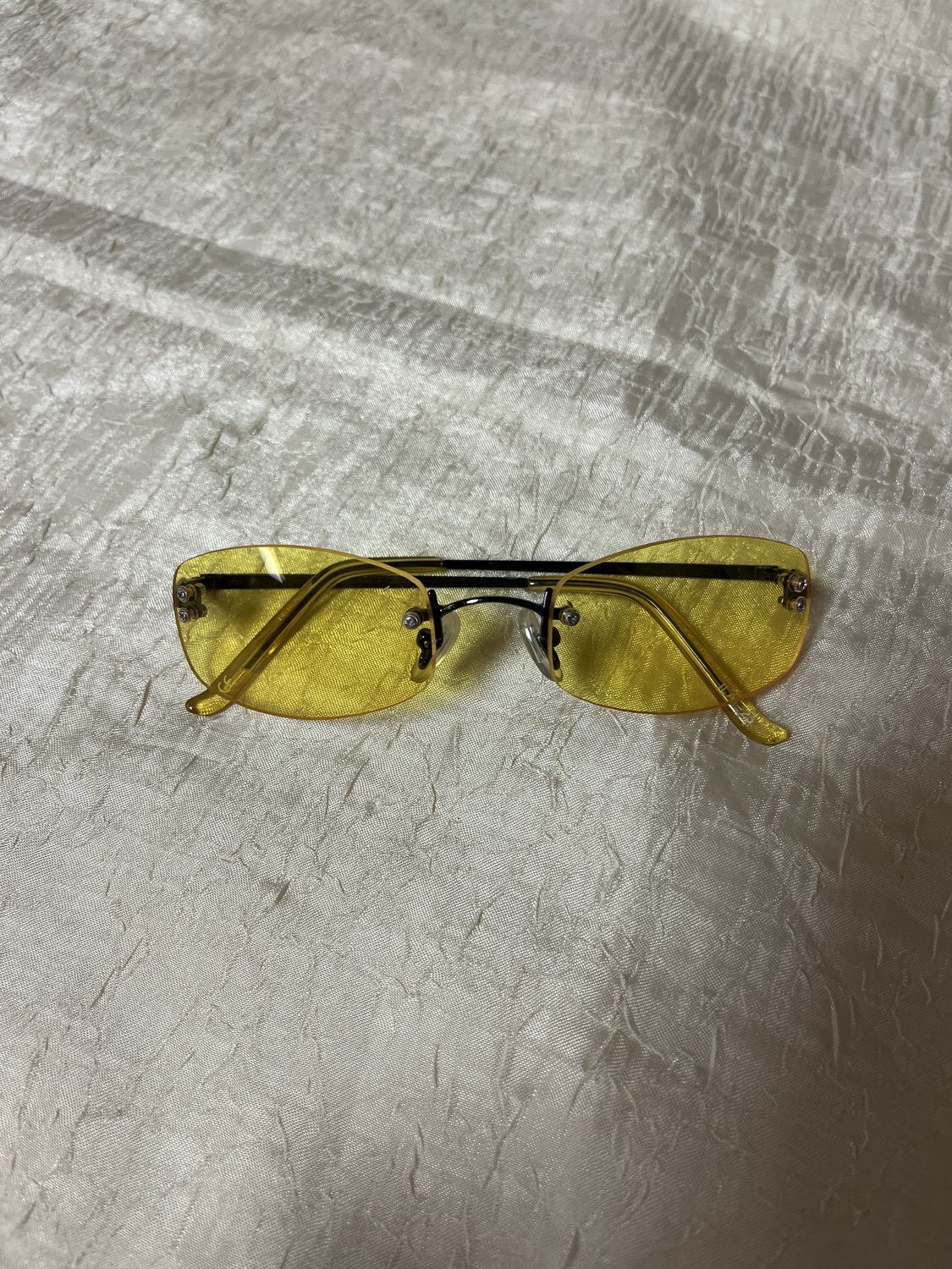 clear yellow glasses